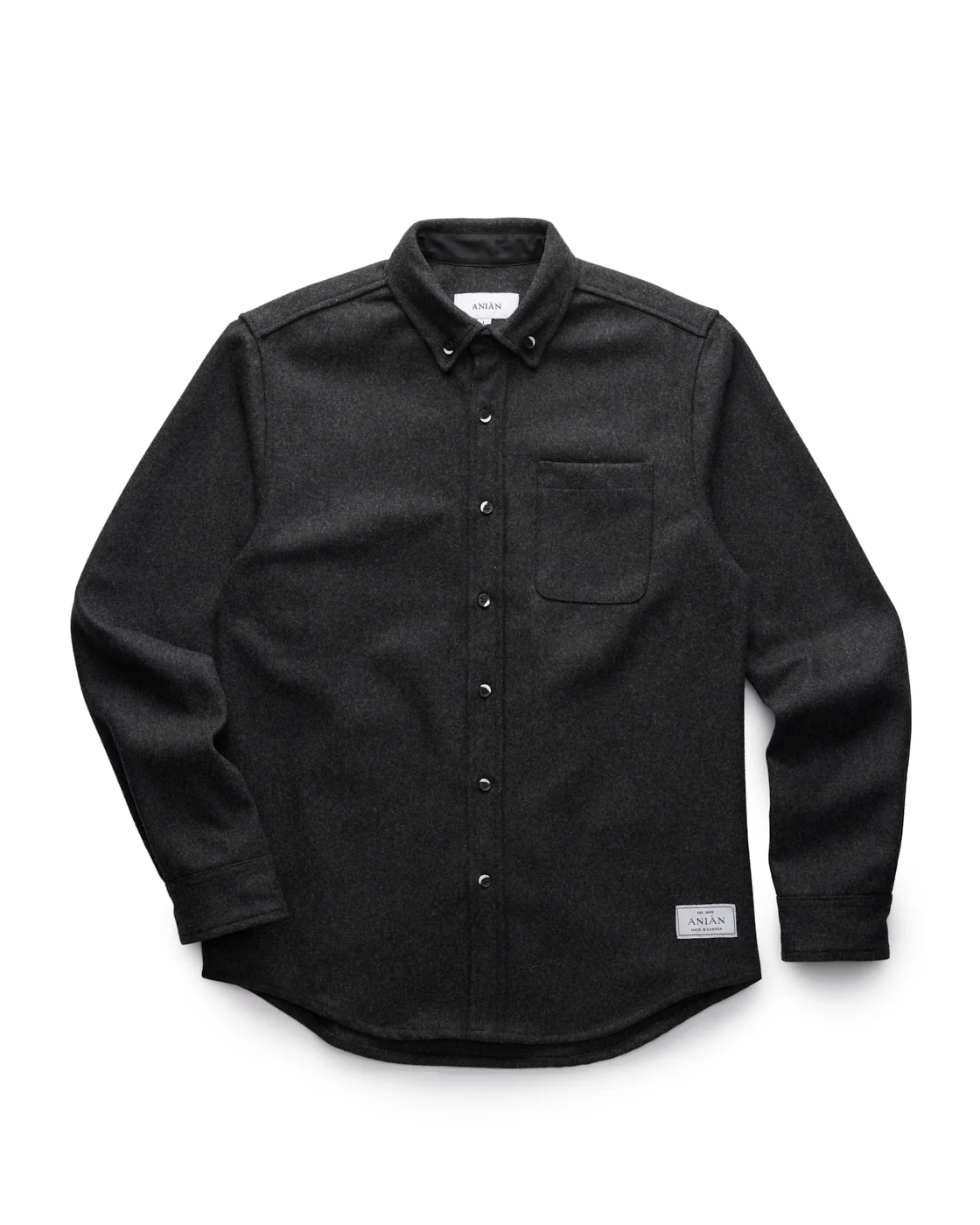 The Modern Melton Wool Shirt (600GSM) - Image 11