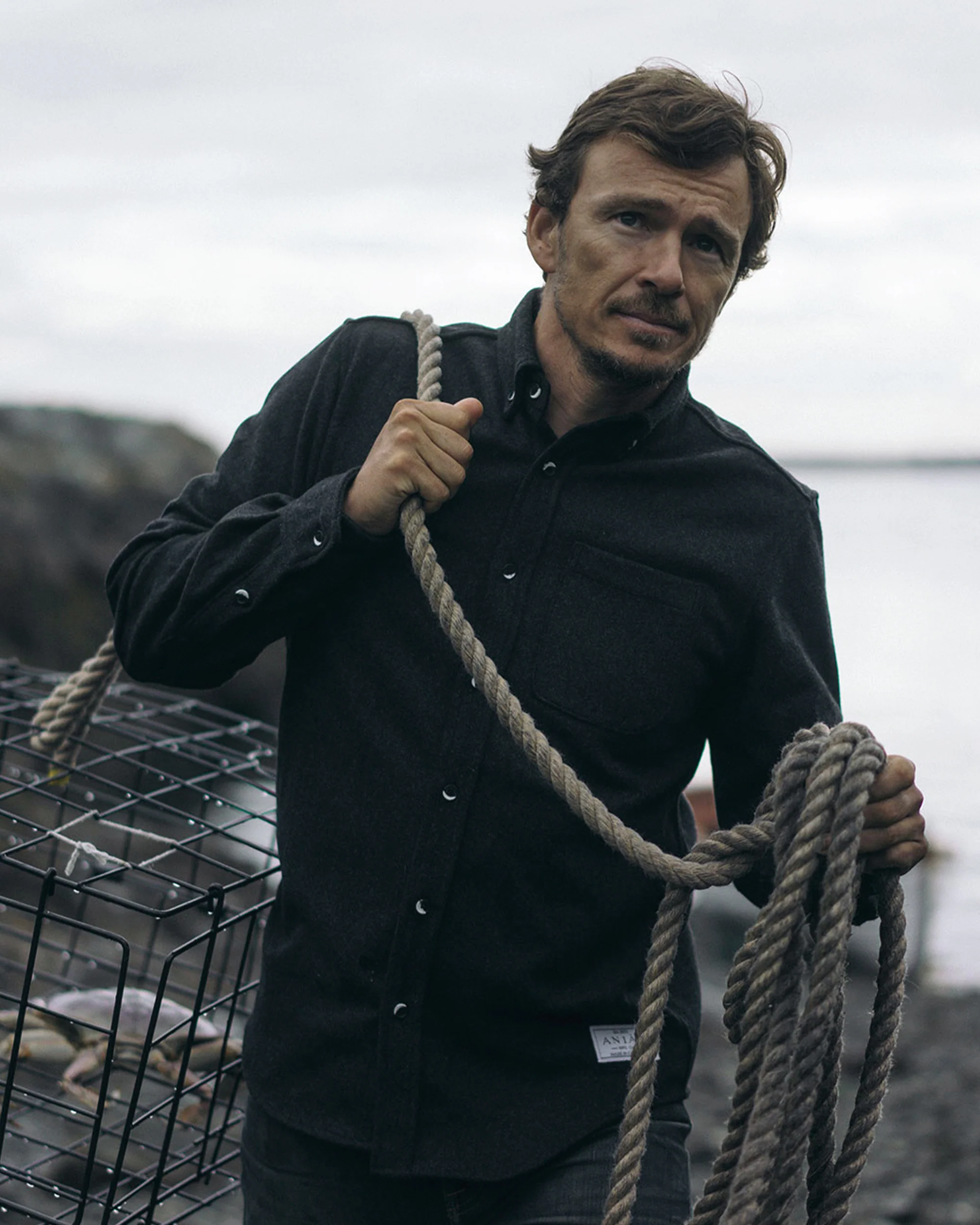 The Modern Melton Wool Shirt (600GSM) - Image 12