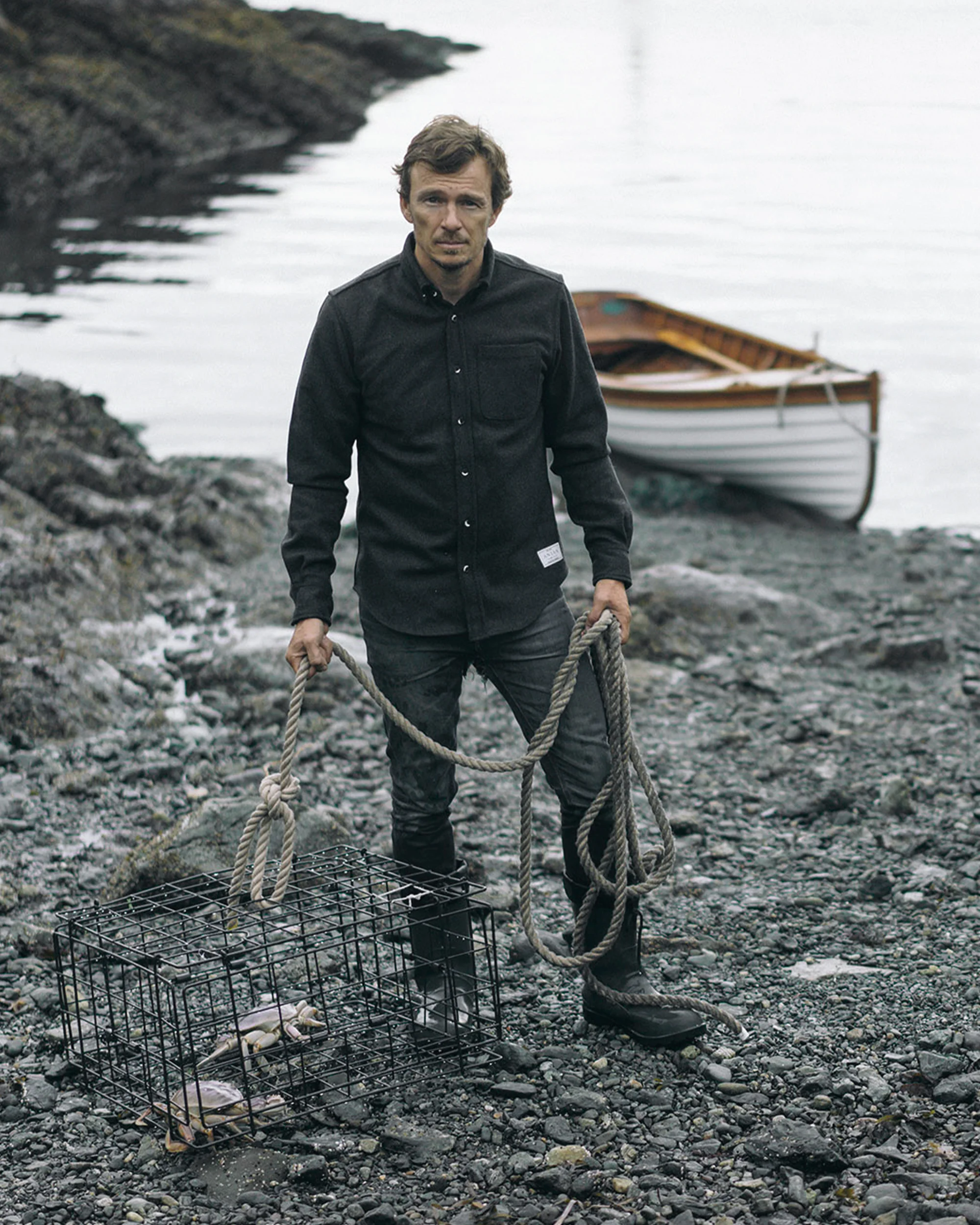 The Modern Melton Wool Shirt (600GSM) - Image 14