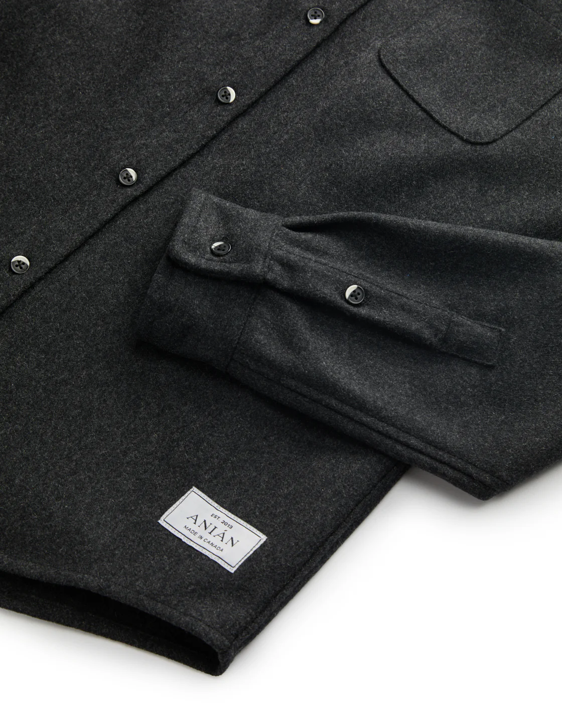 The Modern Melton Wool Shirt (600GSM) - Image 25