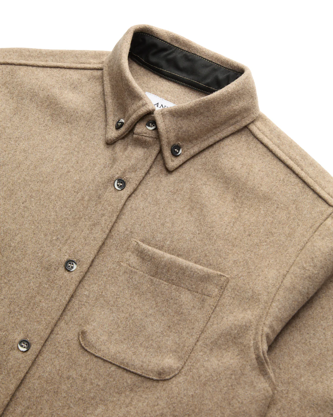 The Modern Melton Wool Shirt (600GSM) - Image 6