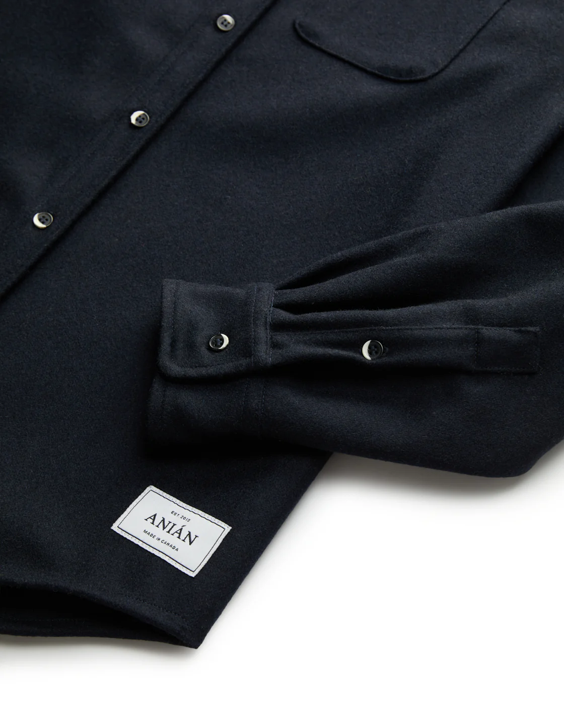 The Modern Melton Wool Shirt (600GSM) - Image 66