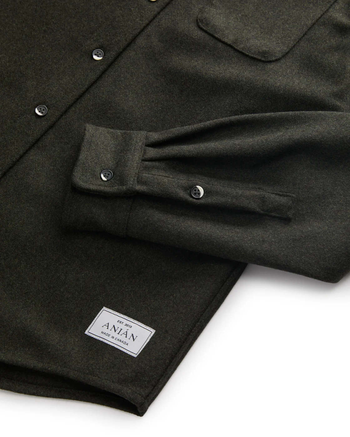 The Modern Melton Wool Shirt (600GSM) - Image 71
