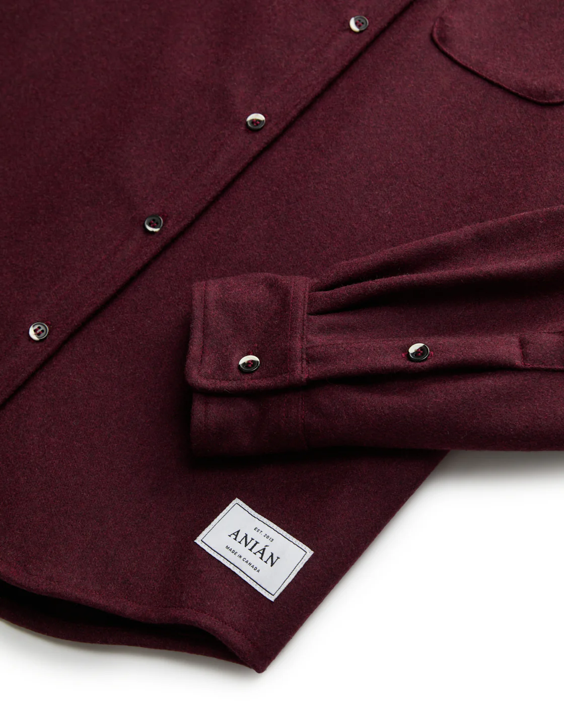 The Modern Melton Wool Shirt (600GSM) - Image 78