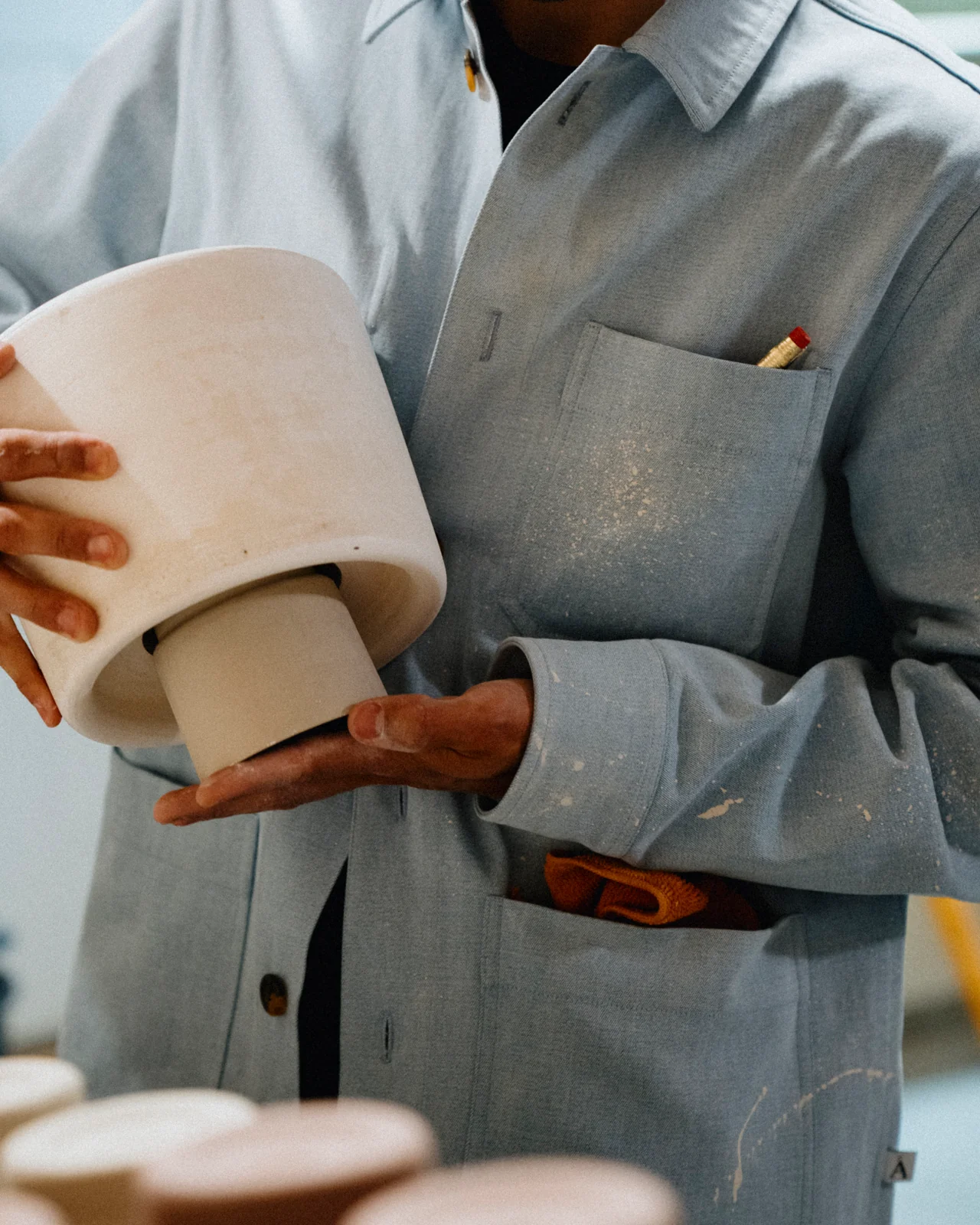 The Denim Chore Coat - Image 11