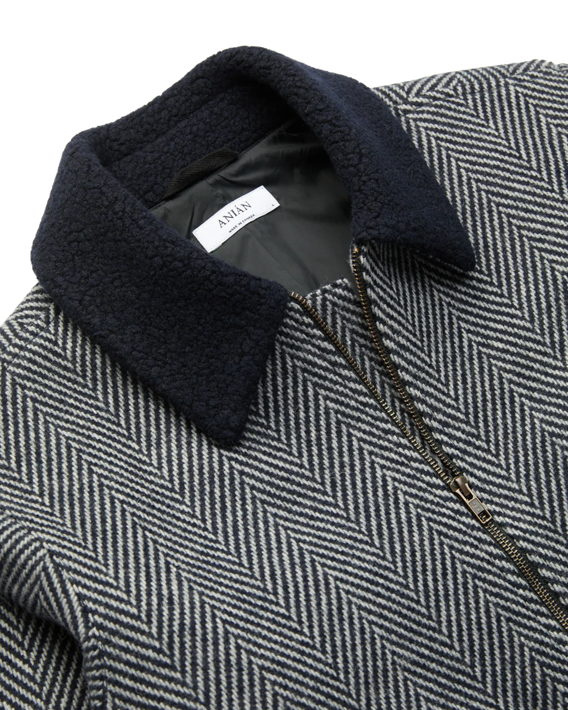 The Herringbone Flight Jacket - Image 6