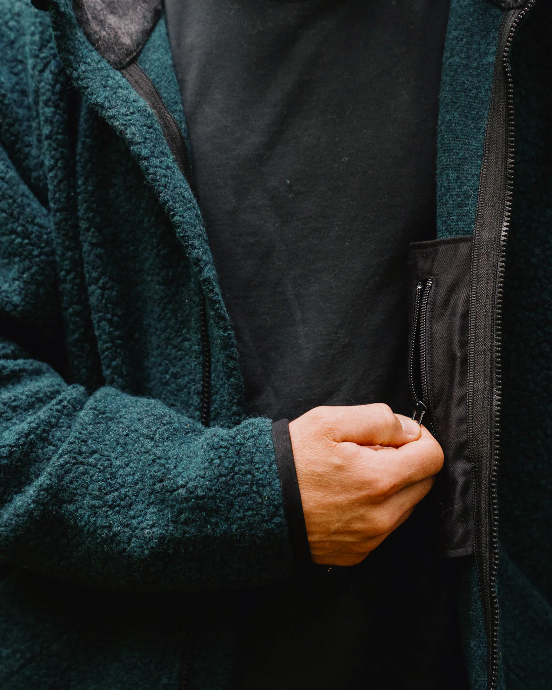 The Pecora Wool Hoodie (M) - Image 4
