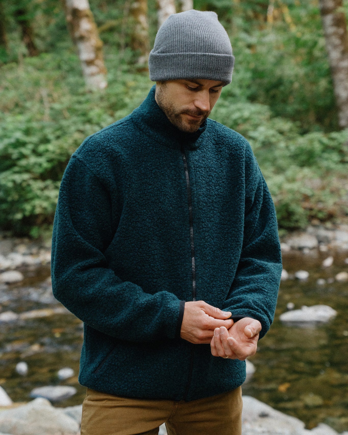 The Pecora Wool Zip (M) - Image 3