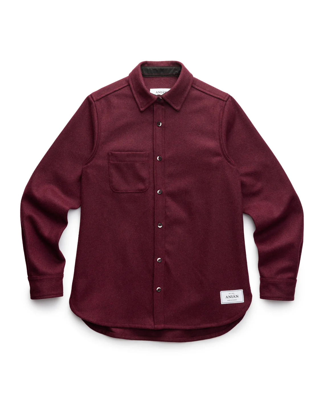 The Modern Melton Wool Shirt (600GSM) - Image 15