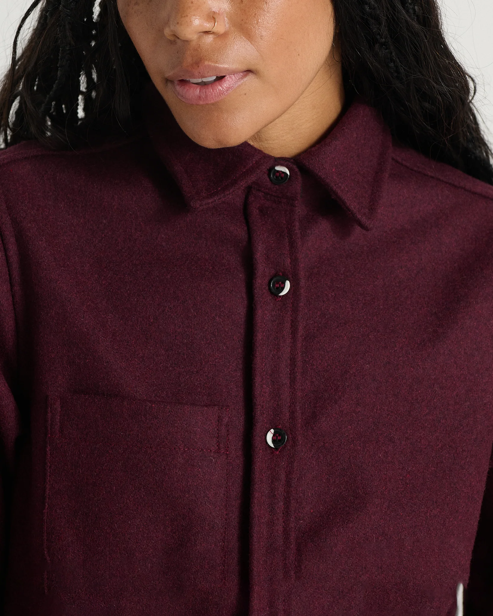 The Modern Melton Wool Shirt (600GSM) - Image 16