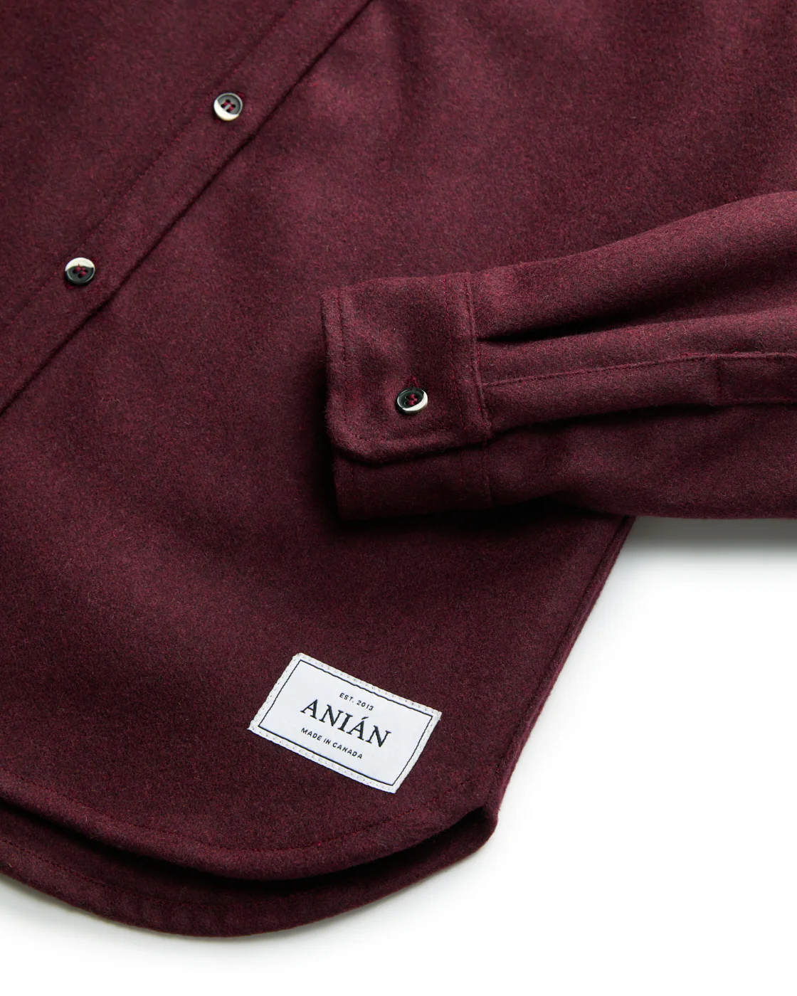 The Modern Melton Wool Shirt (600GSM) - Image 21