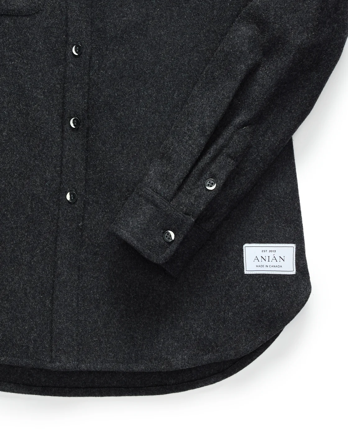 The Modern Melton Wool Shirt (600GSM) - Image 27