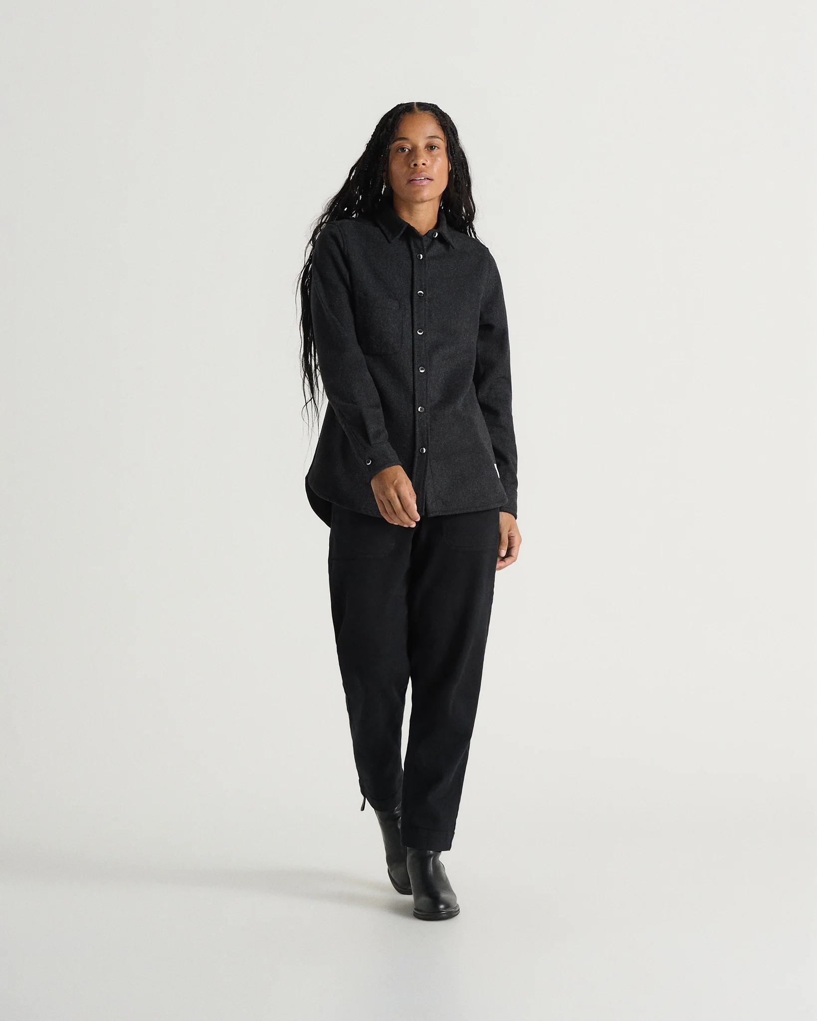 The Modern Melton Wool Shirt (600GSM) - Image 29