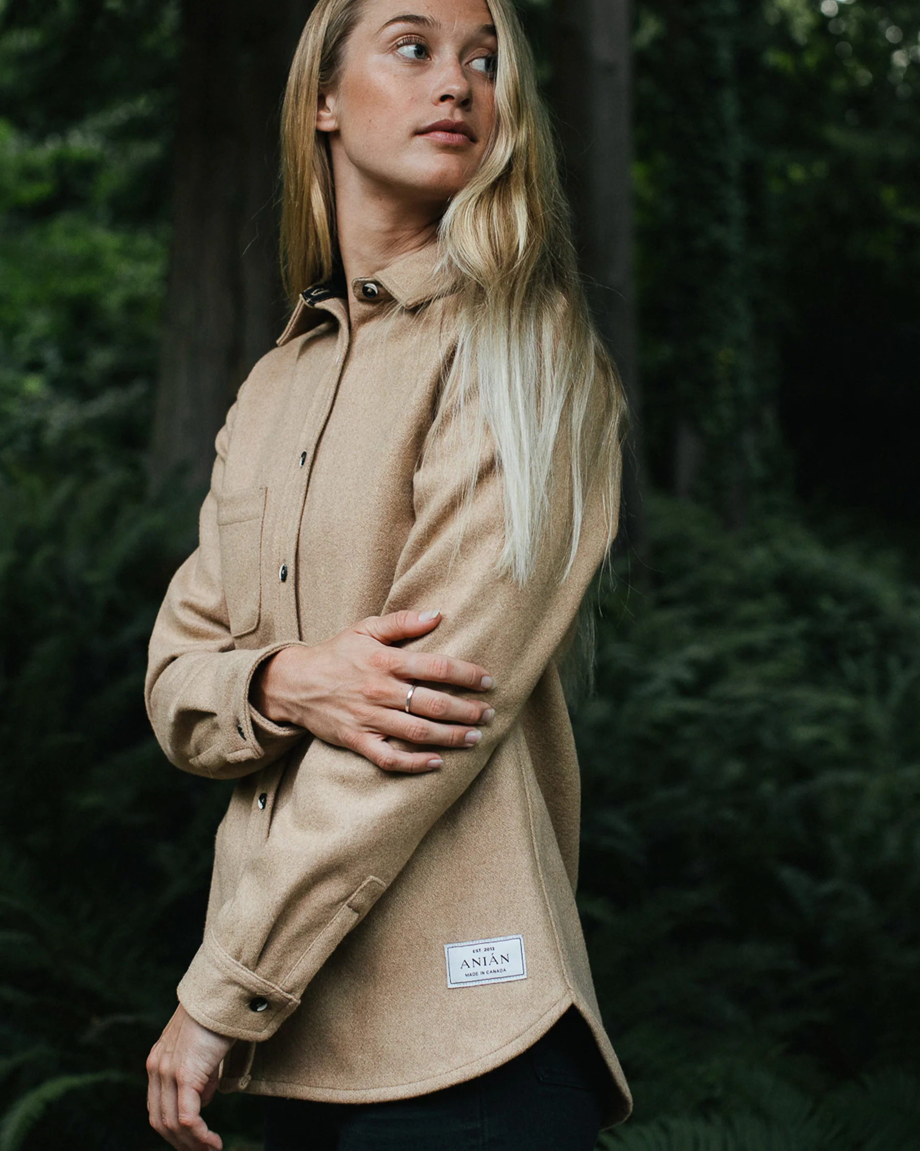The Modern Melton Wool Shirt (600GSM) - Image 3