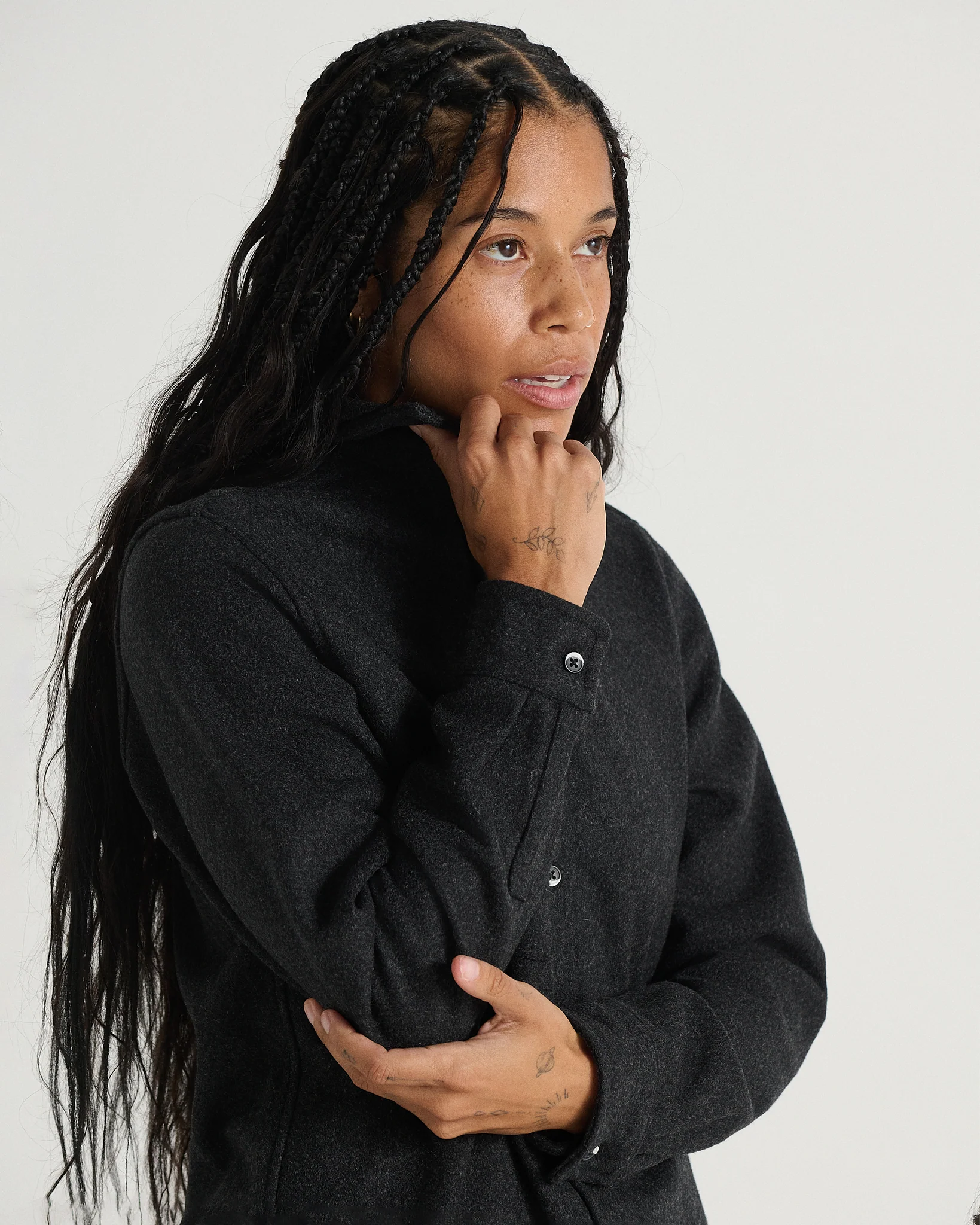The Modern Melton Wool Shirt (600GSM) - Image 30
