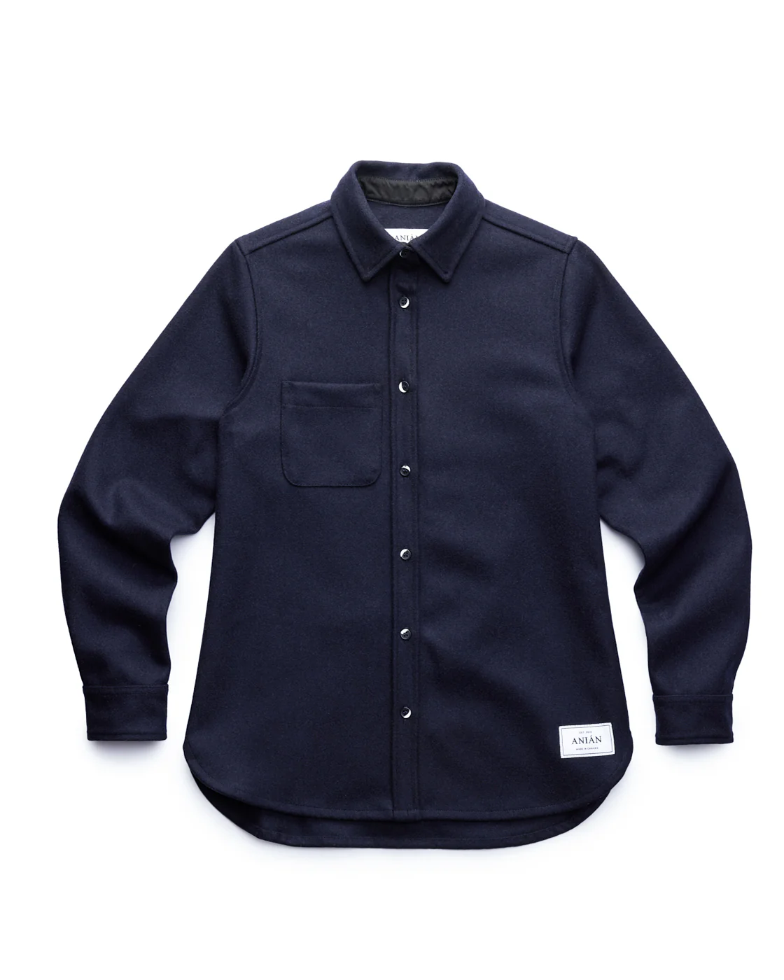 The Modern Melton Wool Shirt (600GSM) - Image 32