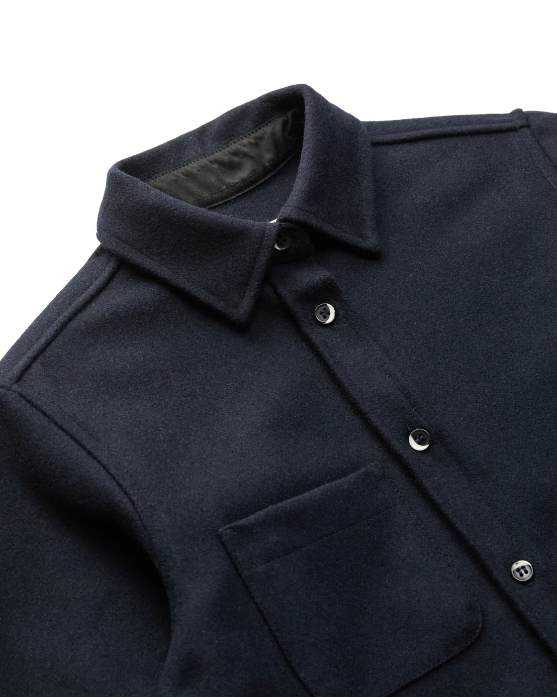 The Modern Melton Wool Shirt (600GSM) - Image 36