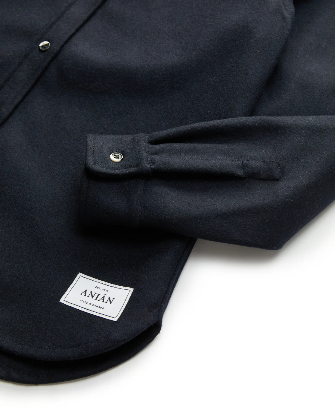 The Modern Melton Wool Shirt (600GSM) - Image 37