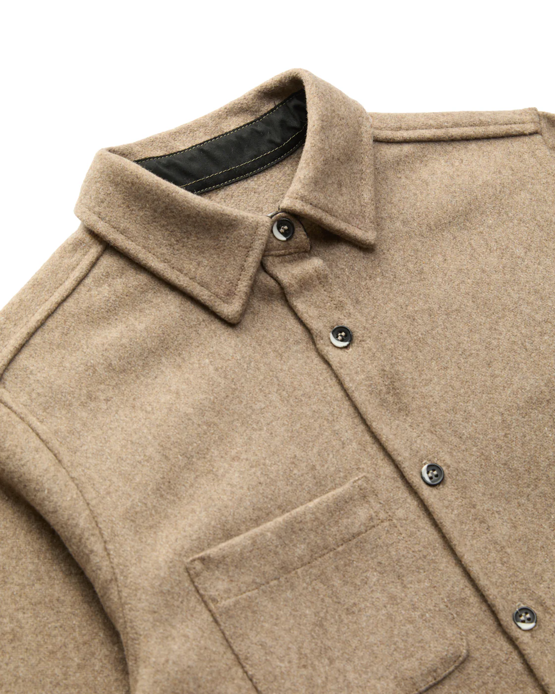 The Modern Melton Wool Shirt (600GSM) - Image 4
