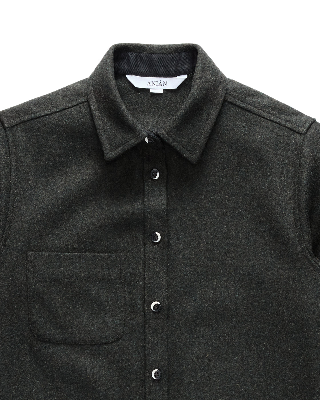 The Modern Melton Wool Shirt (600GSM) - Image 43