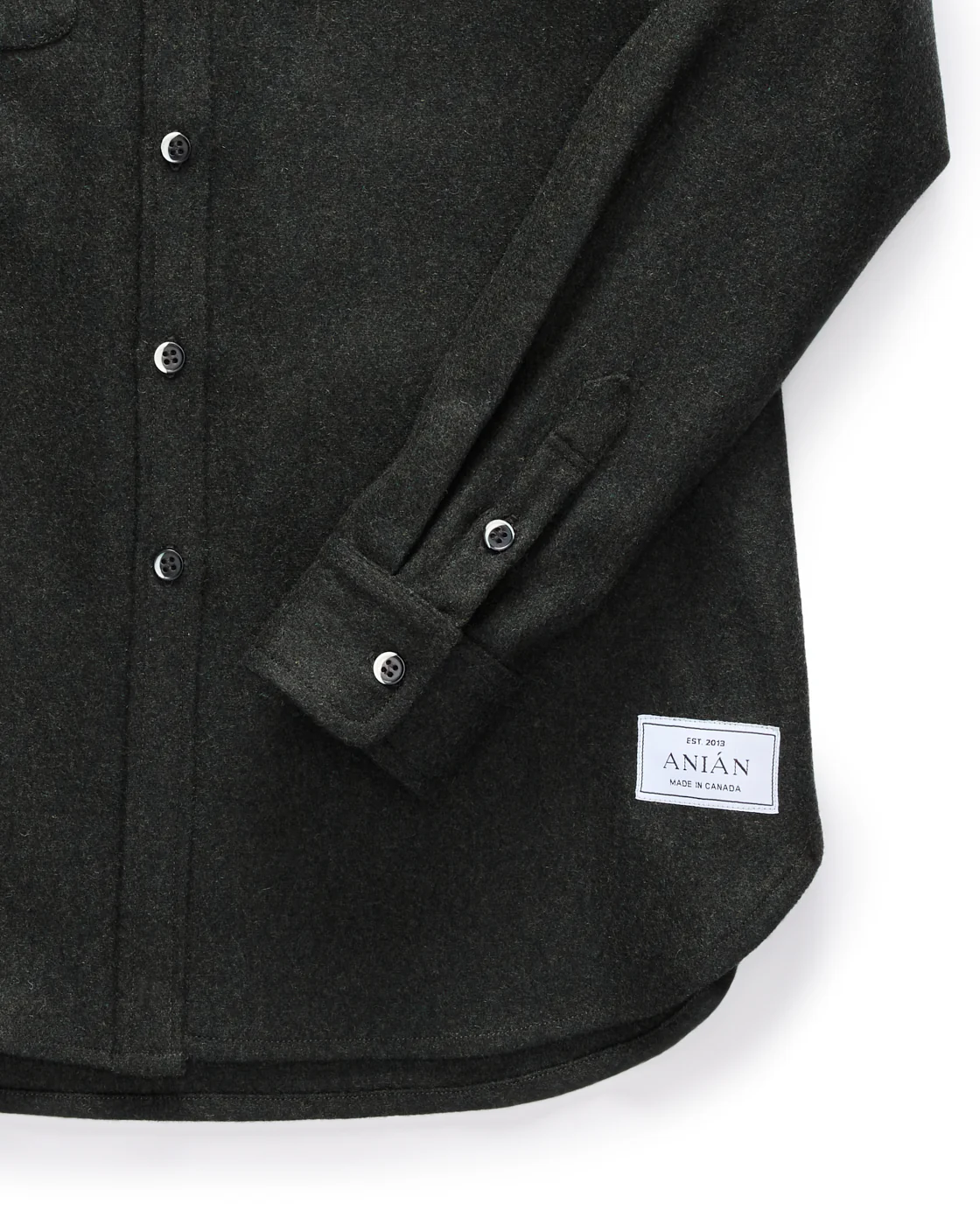 The Modern Melton Wool Shirt (600GSM) - Image 44