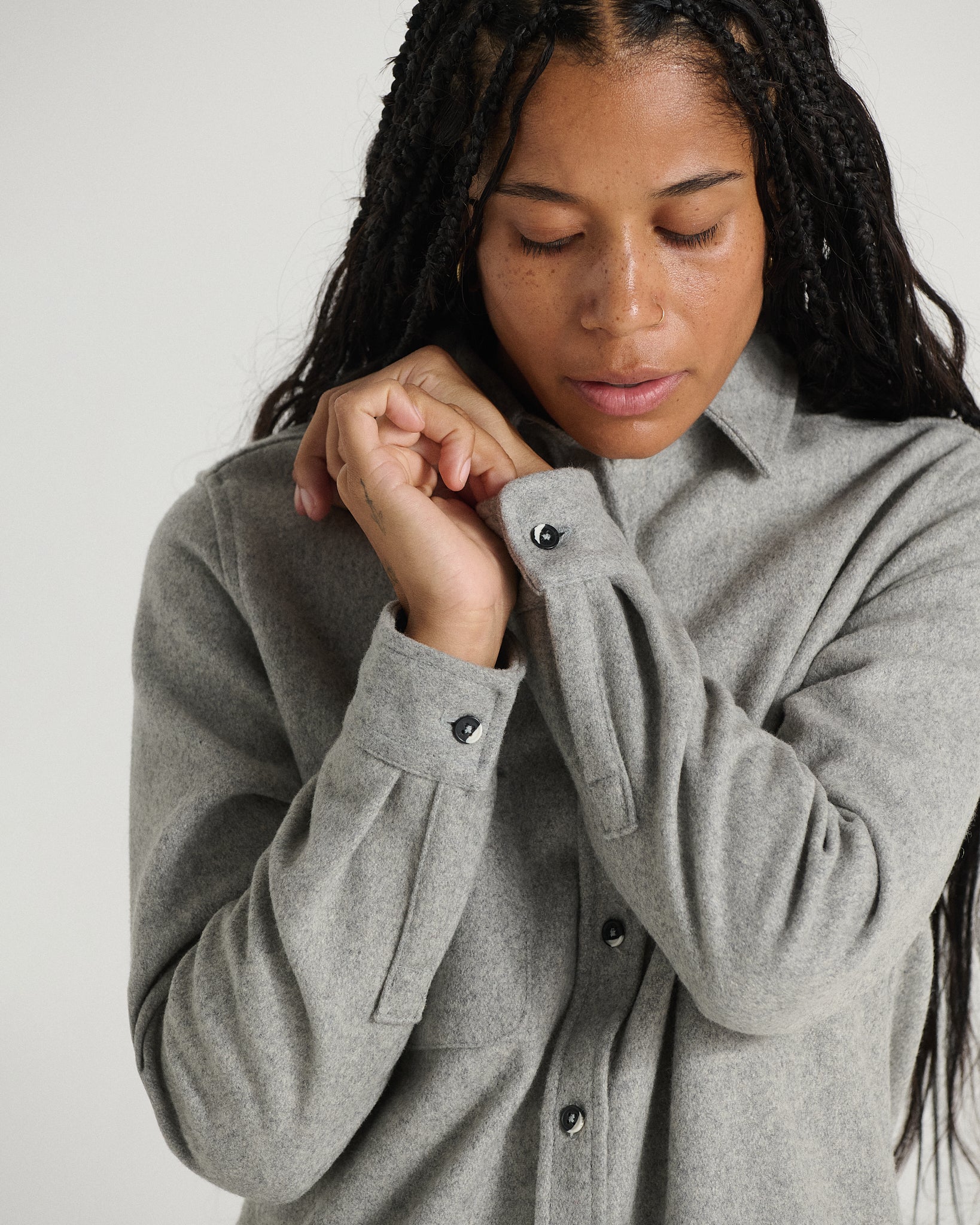 The Modern Melton Wool Shirt (600GSM) - Image 49