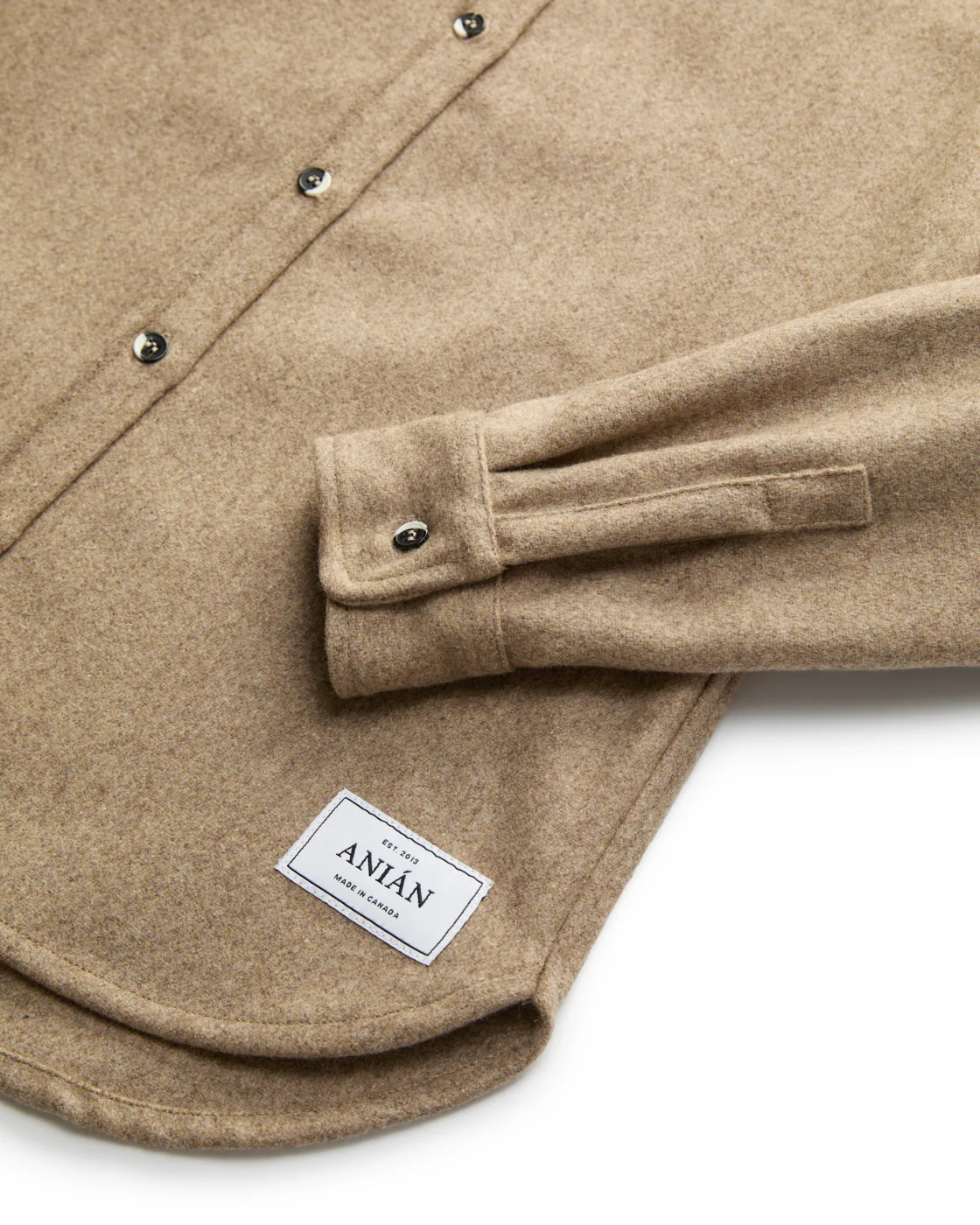 The Modern Melton Wool Shirt (600GSM) - Image 5