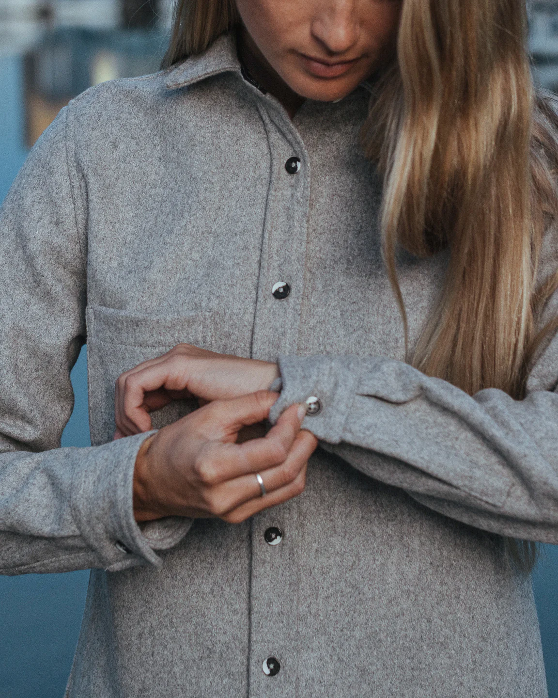 The Modern Melton Wool Shirt (600GSM) - Image 54